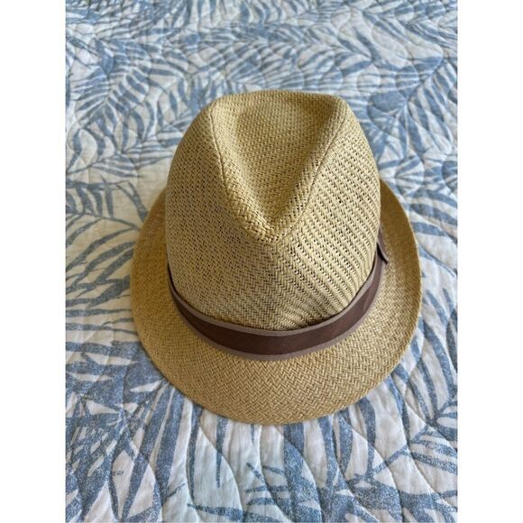 Goorin Bros paper straw fedora hat, sm/med nearly new - Picture 2 of 7